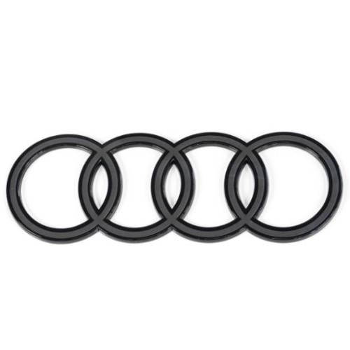 Audi A3/RS3/A6/Q5 antraciet achter embleem